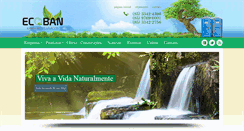 Desktop Screenshot of ecobanbanheiros.com.br